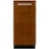 JennAir - 14.9" 24.9-Lb. Built-In Icemaker - Custom Panel Ready