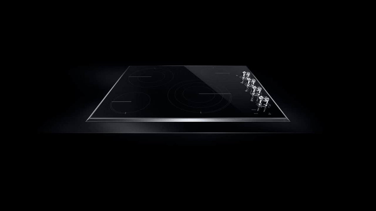 JennAir - 31 in. Wide 4 Element Electric Cooktop - Black