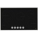 JennAir - 36 in. Wide 5 Element Electric Cooktop - Black