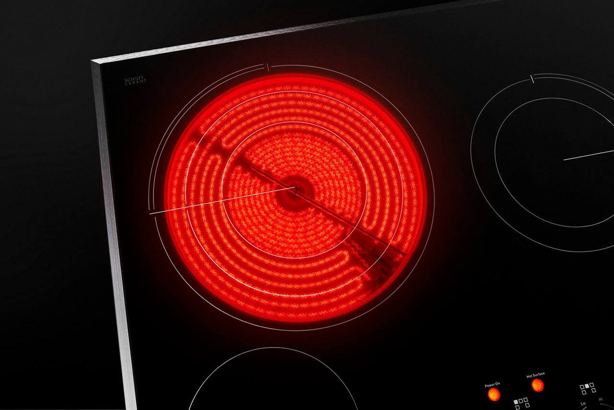 JennAir - 36 in. Wide 5 Element Electric Cooktop - Black