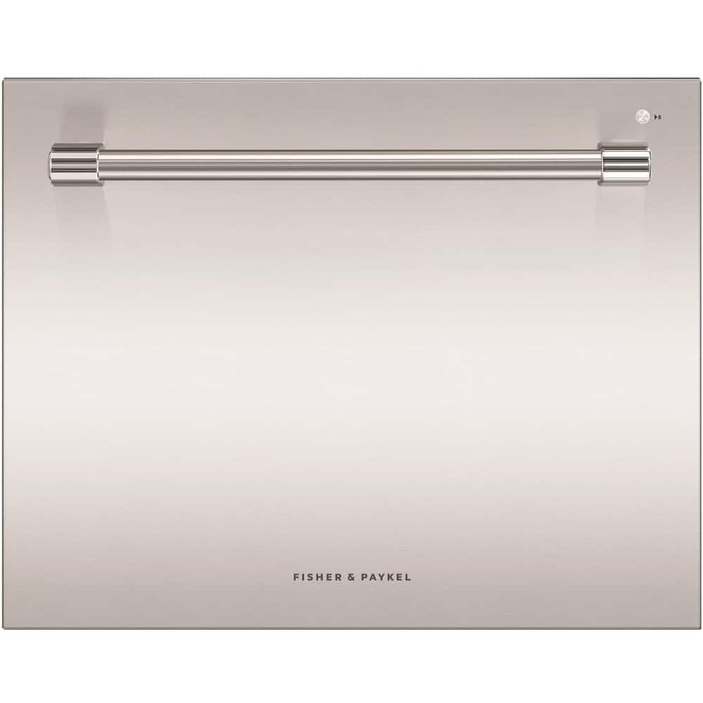 Fisher & Paykel - 24" Front Control Built-In Dishwasher - Stainless Steel