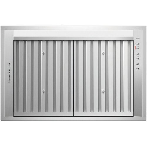 Fisher & Paykel - 29 inches - Externally Vented - Range Hood Insert - Stainless Steel/Aluminum