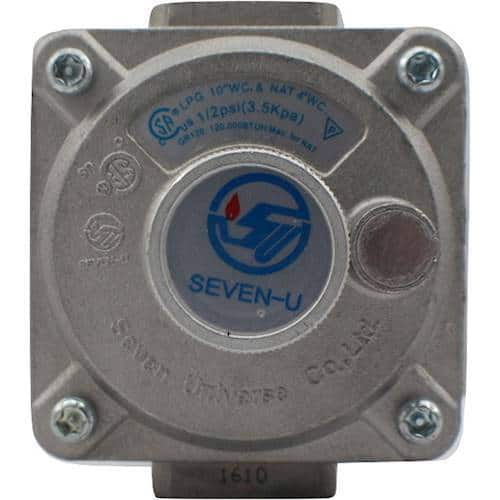 Coyote - Regulator for Liquid Propane Gas Grills - Silver