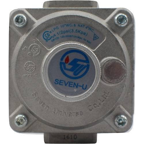 Coyote - Regulator for Liquid Propane Gas Grills - Silver