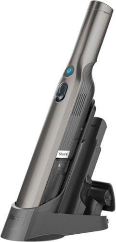 Shark - WV201 WANDVAC Cordless Hand Vac, Lightweight at 1.4 lbs. with Charging Dock, One-Touch Empty for Car & Home - Slate