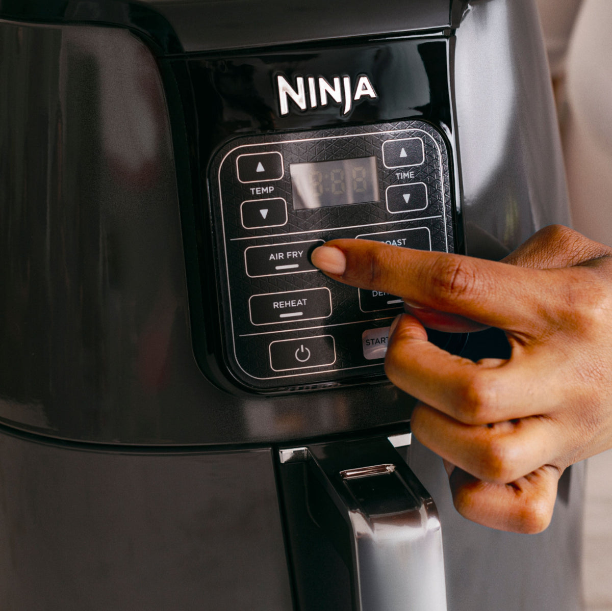 Ninja - Air Fryer - Black/Gray