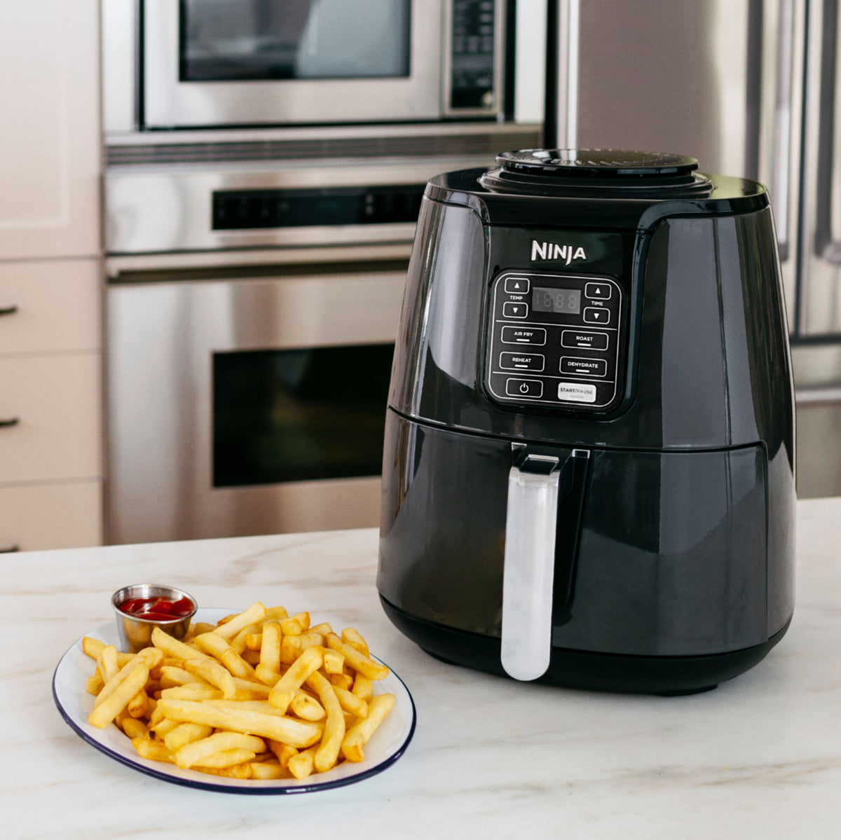 Ninja - Air Fryer - Black/Gray