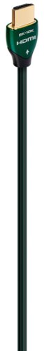 AudioQuest - Forest 48 9.8' 4K-8K-10K 48Gbps In-Wall Rated HDMI Cable - Black with Green Stripes