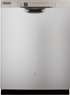 GE - Front Control Built-In Dishwasher with 3rd Rack, Dry Boost, and 50 dBA - Stainless Steel