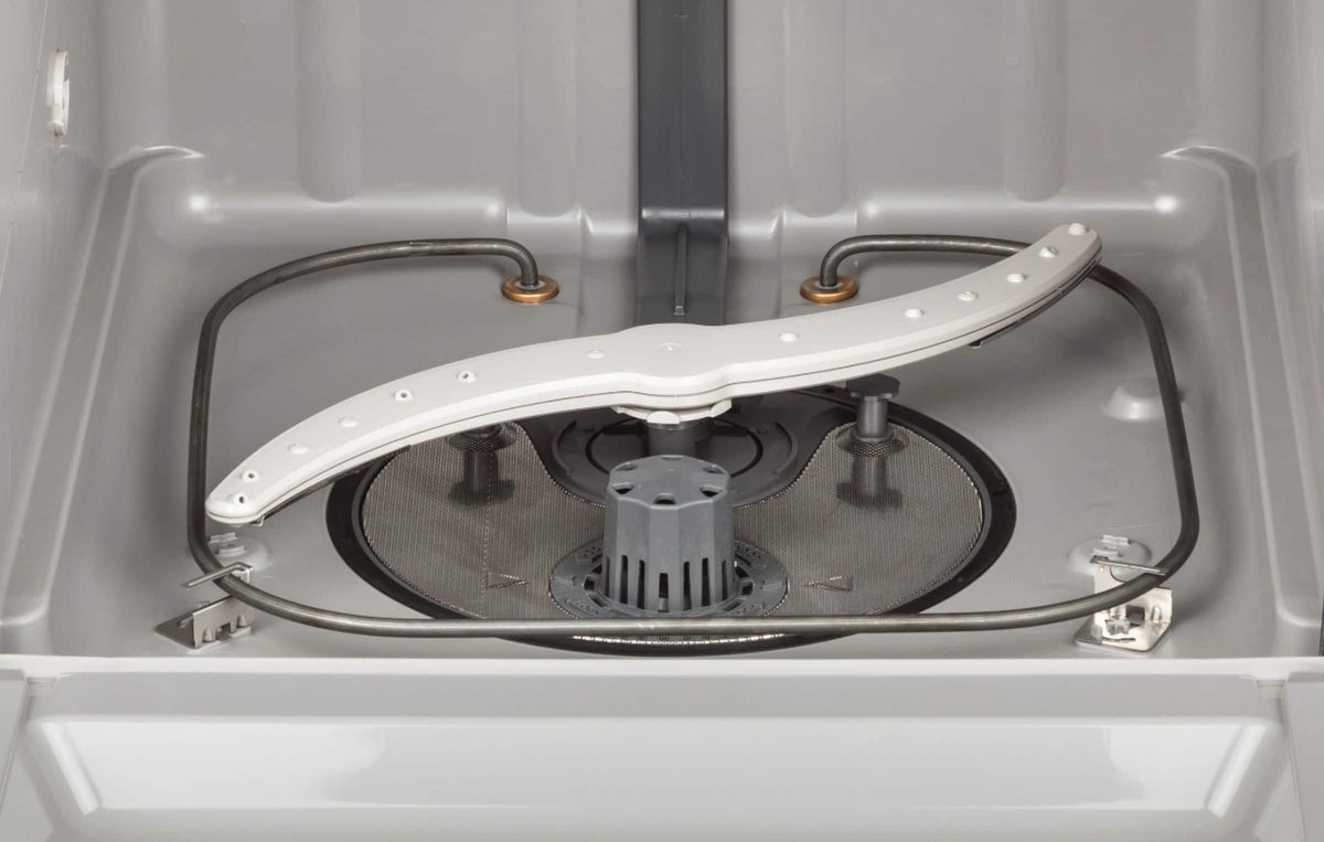 GE - Front Control Built-In Dishwasher with 3rd Rack, Dry Boost, and 50 dBA - Stainless Steel
