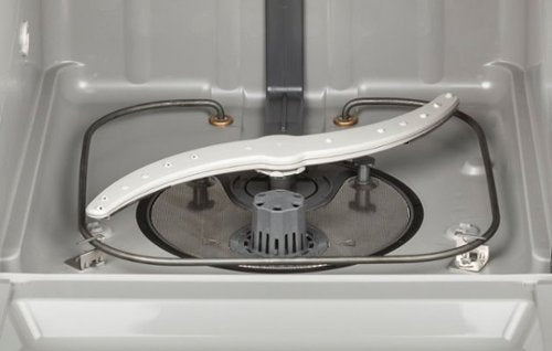 GE - Front Control Built-In Dishwasher with 3rd Rack, Dry Boost, and 50 dBA - Stainless Steel