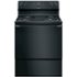 Hotpoint - 30 in. Wide 4 Elements 5.0 Cu. Ft. Freestanding Electric Range with Porcelain Upswept Cooktop - Black