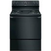Hotpoint - 30 in. Wide 4 Elements 5.0 Cu. Ft. Freestanding Electric Range with Porcelain Upswept Cooktop - Black