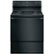 Hotpoint - 30 in. Wide 4 Elements 5.0 Cu. Ft. Freestanding Electric Range with Porcelain Upswept Cooktop - Black