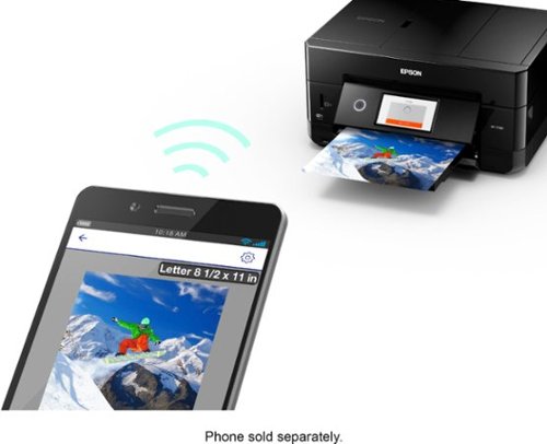 Epson - Expression Premium XP-7100 Wireless All-In-One Inkjet Printer - Black