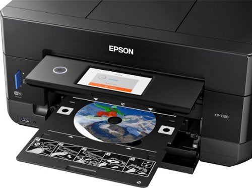 Epson - Expression Premium XP-7100 Wireless All-In-One Inkjet Printer - Black