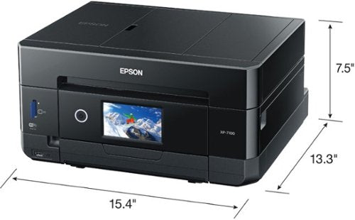 Epson - Expression Premium XP-7100 Wireless All-In-One Inkjet Printer - Black