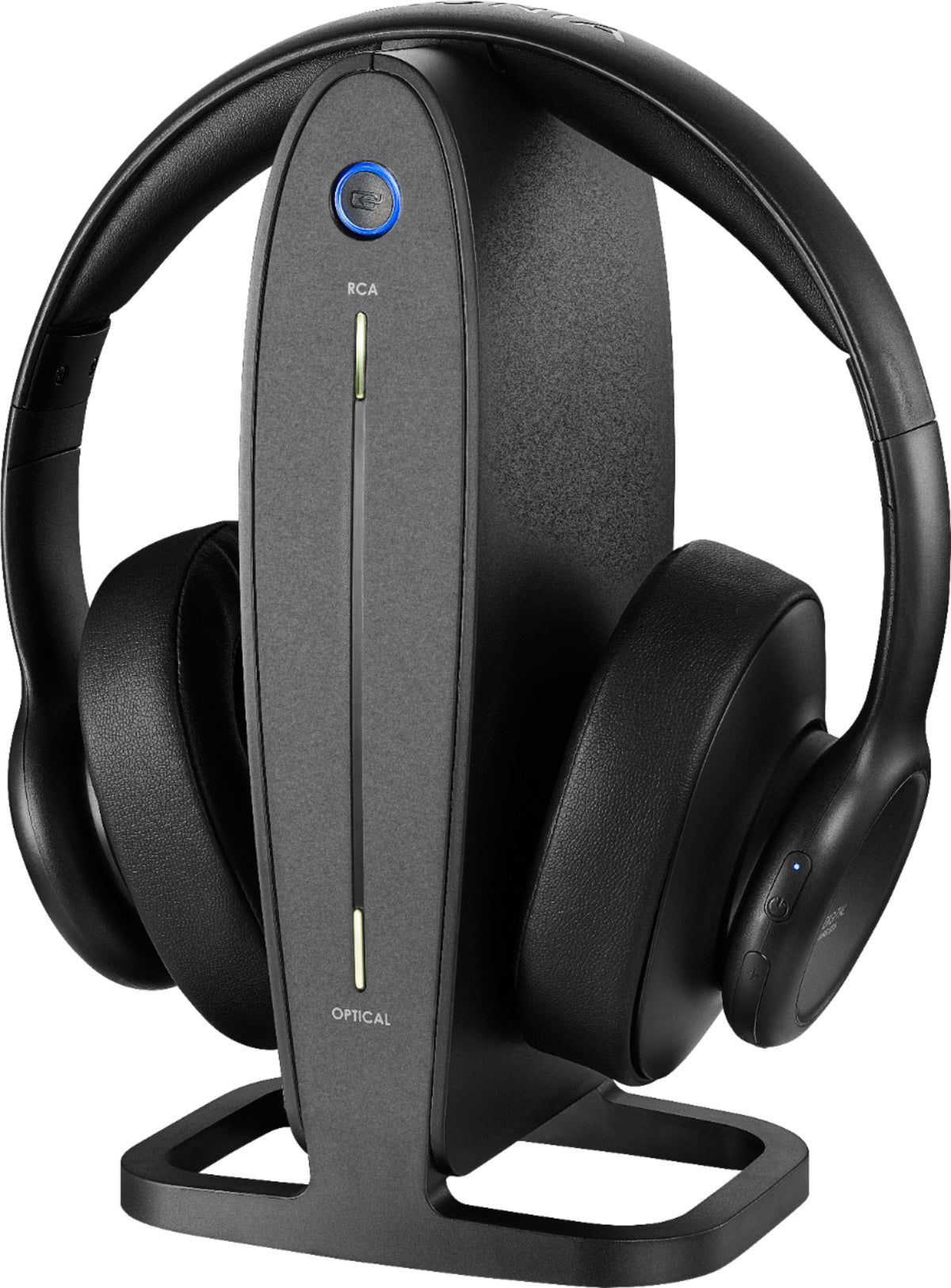 Insignia™ - RF Wireless Over-the-Ear Headphones - Black