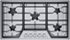 Thermador - Masterpiece 36" Built-In Gas Cooktop with 5 Star Burners and LP Conversion - Stainless Steel