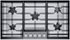 Thermador - Masterpiece 36" Built-In Gas Cooktop with 5 Pedestal Star Burners and ExtraLow Slect and LP Conversion - Stainless Steel