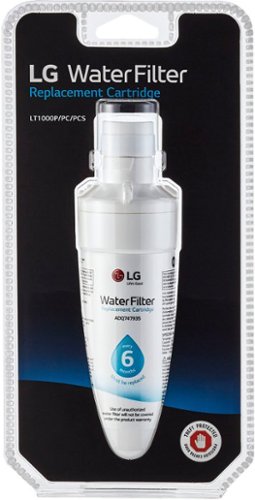 LT1000P/LT1000PC Water Filter for Select LG Refrigerators - White
