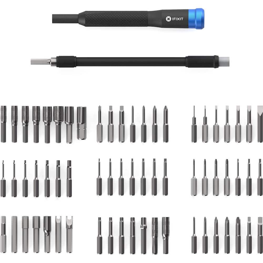 iFixit - Mako 64-Bit Driver Kit - Black/Blue