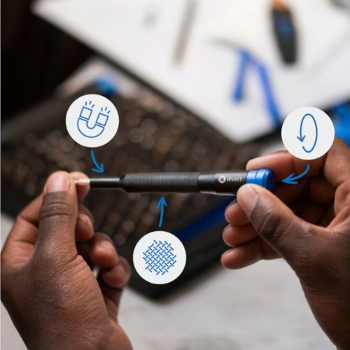 iFixit - Mako 64-Bit Driver Kit - Black/Blue