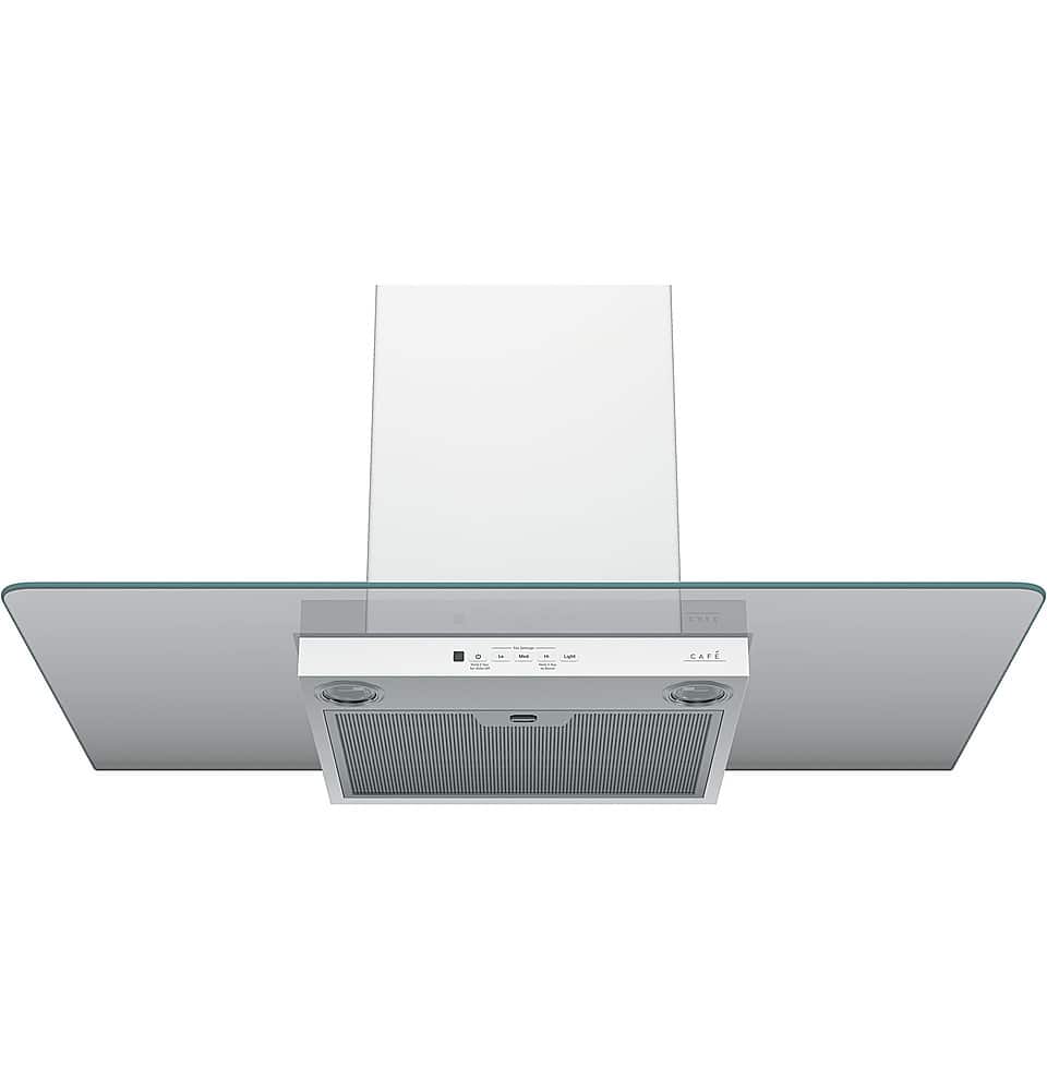 Café - 36 inches - Externally Vented & Recirculating - Wall Range Hood - Matte White