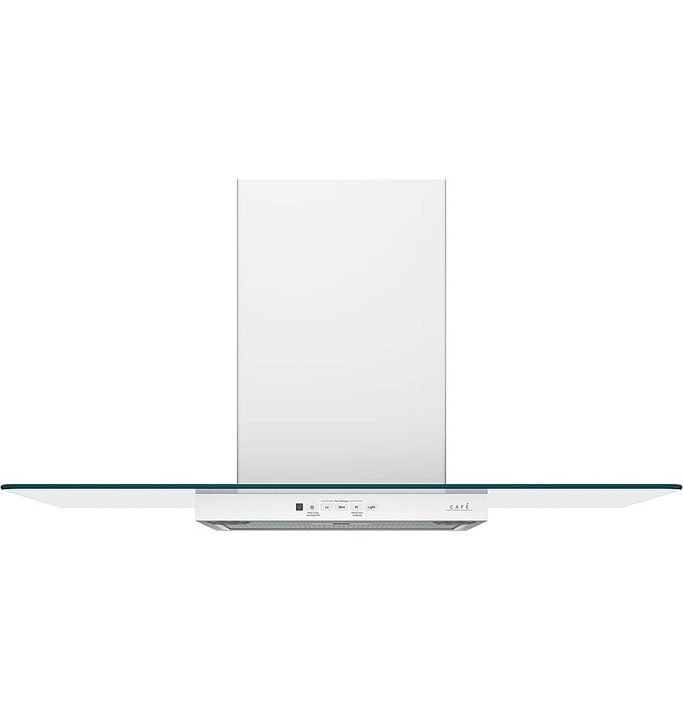 Café - 36 inches - Externally Vented & Recirculating - Wall Range Hood - Matte White