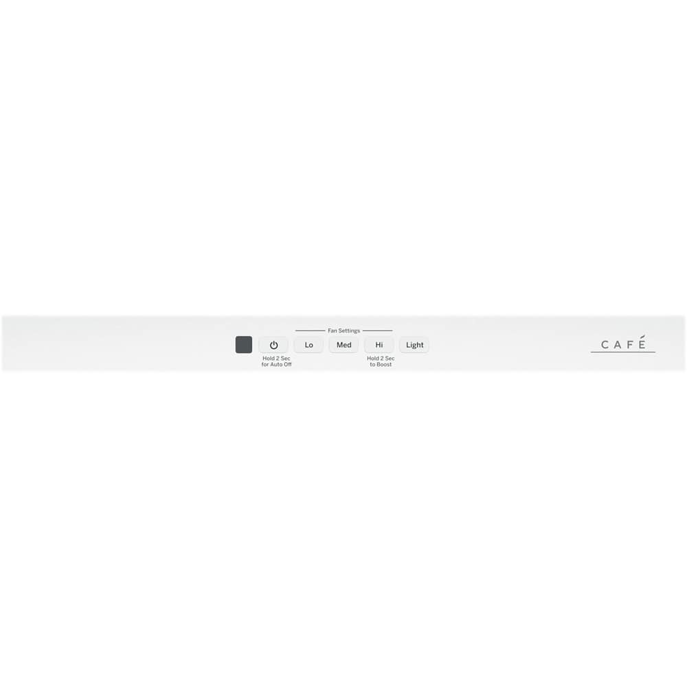 Café - 36 inches - Externally Vented & Recirculating - Wall Range Hood - Matte White
