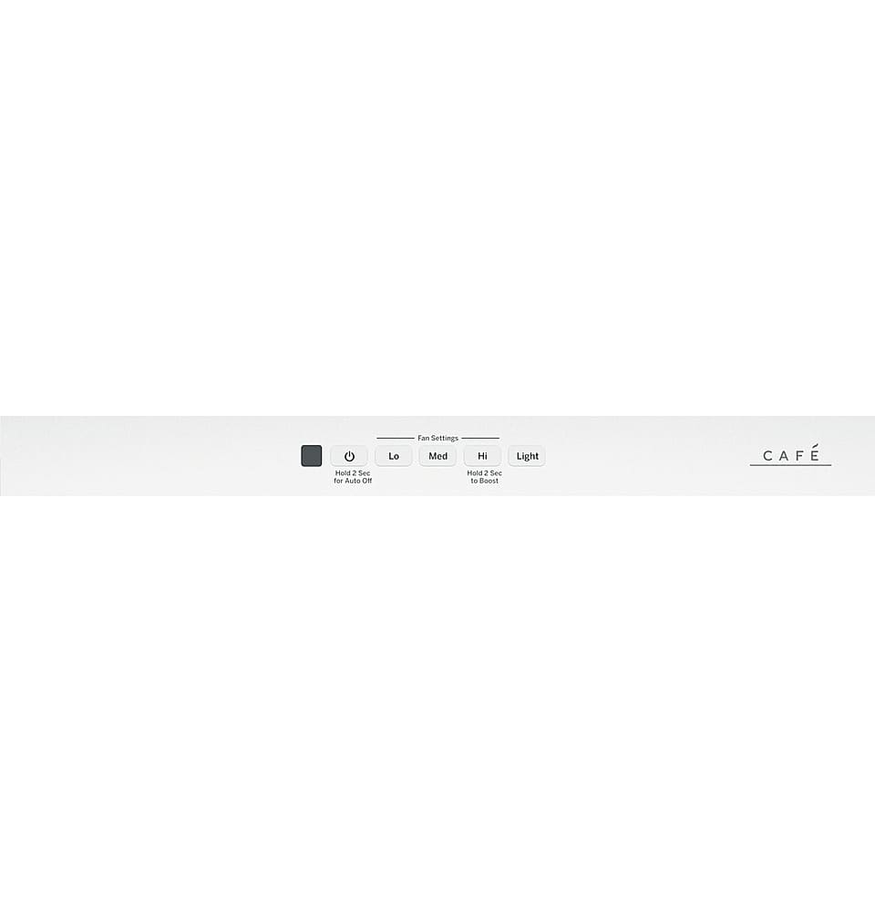 Café - 36 inches - Externally Vented & Recirculating - Wall Range Hood - Matte White