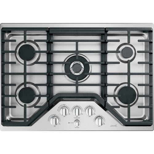 Café - 30" Gas Cooktop - Stainless Steel