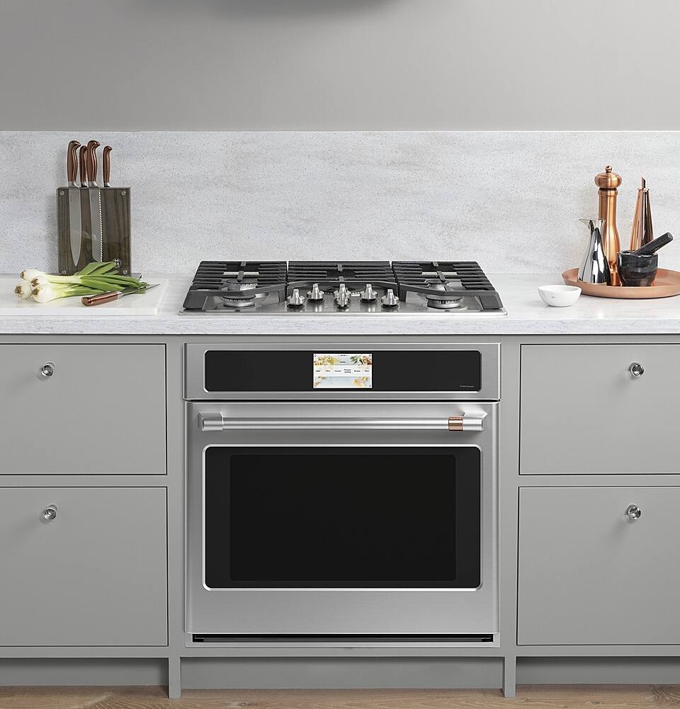 Café - 30" Gas Cooktop - Stainless Steel