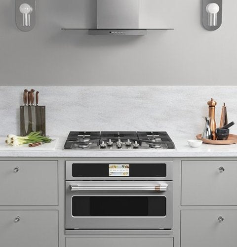 Café - 30" Gas Cooktop - Stainless Steel