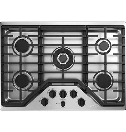 Café - 30" Gas Cooktop - Stainless Steel