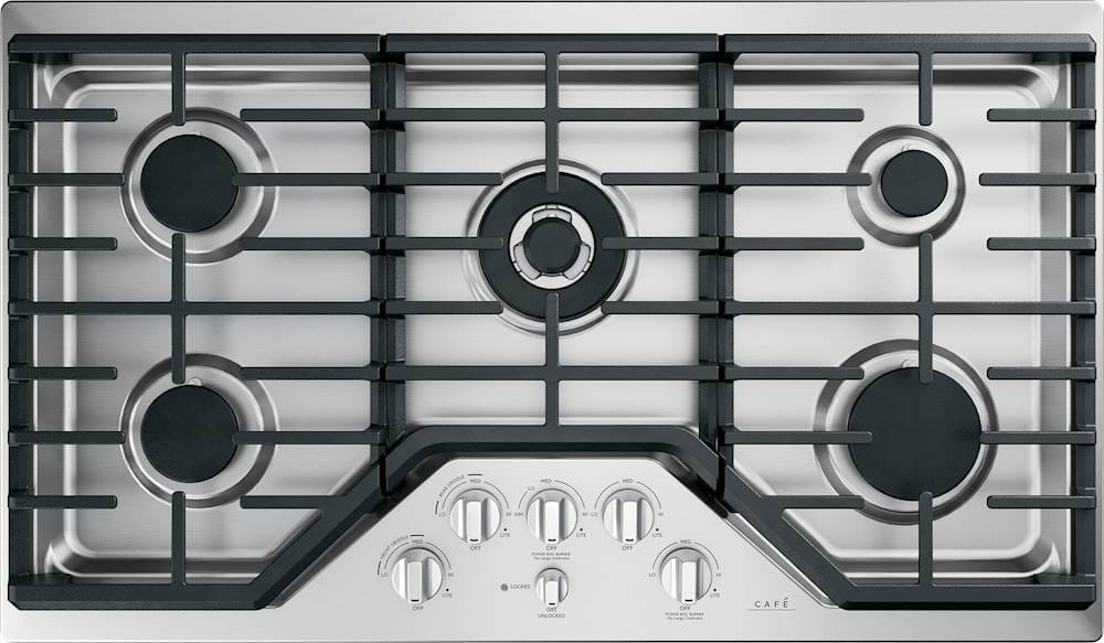 Café - 36" Gas Cooktop, Customizable - Stainless Steel