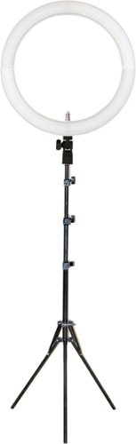 Sunpak - LED 448 19" Bi-Color Ring Light Kit - Black