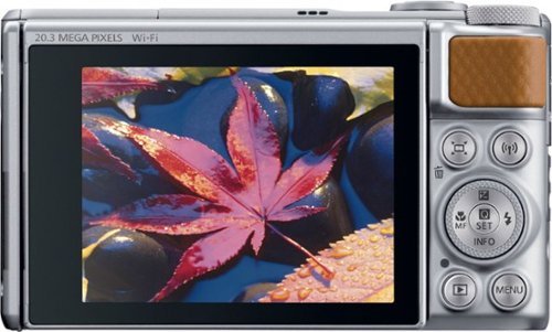 Canon - PowerShot SX740 HS 20.3-Megapixel Digital Camera - Silver
