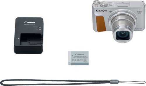 Canon - PowerShot SX740 HS 20.3-Megapixel Digital Camera - Silver