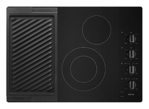 Maytag - 30 in. Wide 4 element Electric Cooktop - Black