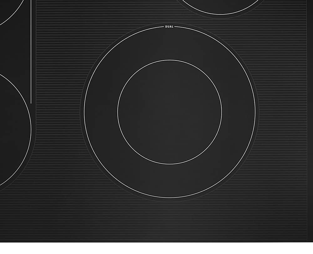 Maytag - 30 in. Wide 4 element Electric Cooktop - Black