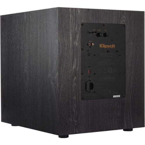 Klipsch - SPL Series 12" 300W Powered Subwoofer - Ebony