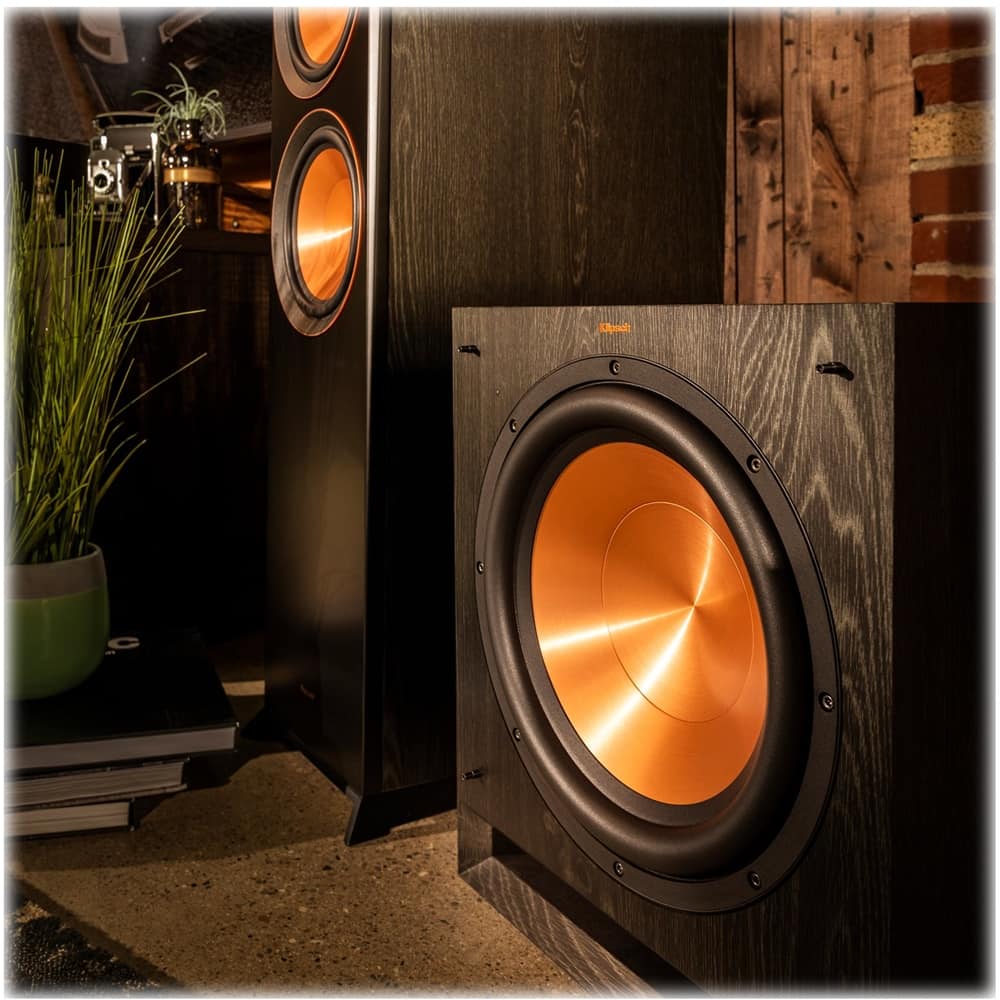 Klipsch - SPL Series 12" 300W Powered Subwoofer - Ebony