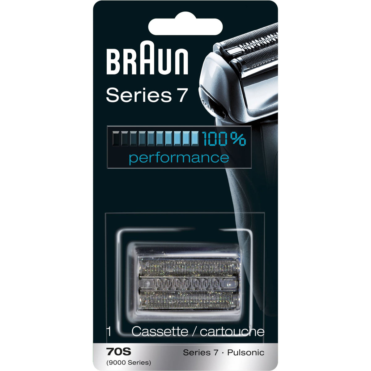 Braun - Replacement Head for Series 7 Shavers - Silver