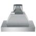 GE - 20 inches - Externally Vented & Recirculating - Range Hood Insert - Stainless Steel