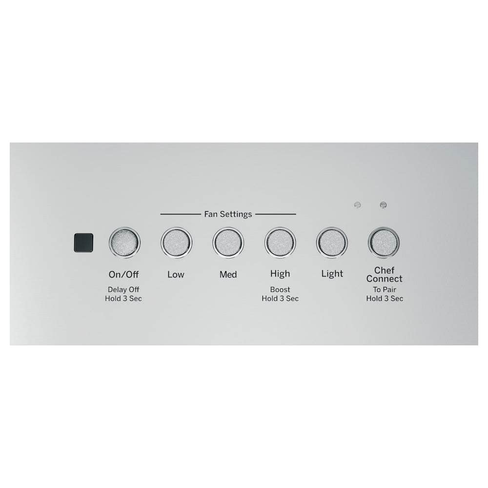 GE - 20 inches - Externally Vented & Recirculating - Range Hood Insert - Stainless Steel