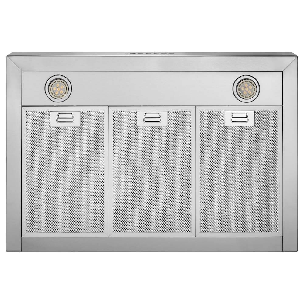 GE - 30 inches - Externally Vented & Recirculating - Wall Range Hood - Stainless Steel