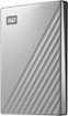 WD - My Passport Ultra 2TB External USB 3.0 Portable Hard Drive - Silver
