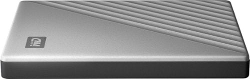 WD - My Passport Ultra 2TB External USB 3.0 Portable Hard Drive - Silver