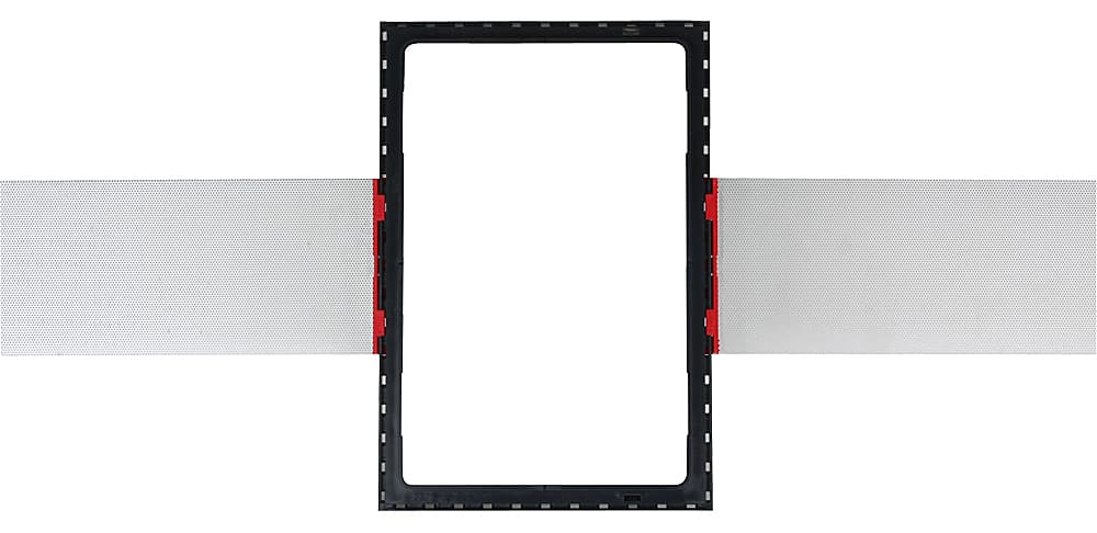 Sonance - MEDIUM RECTANGLE FLEX BRACKET - Flex Bracket for Select 6.5" Speakers (10-Pack) - Black